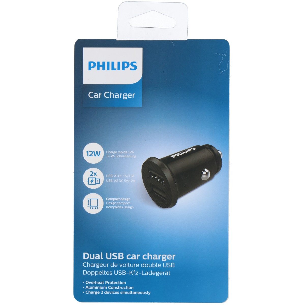 Philips Philips Autoladegerät DLP2510/03 USB-Ladegerät