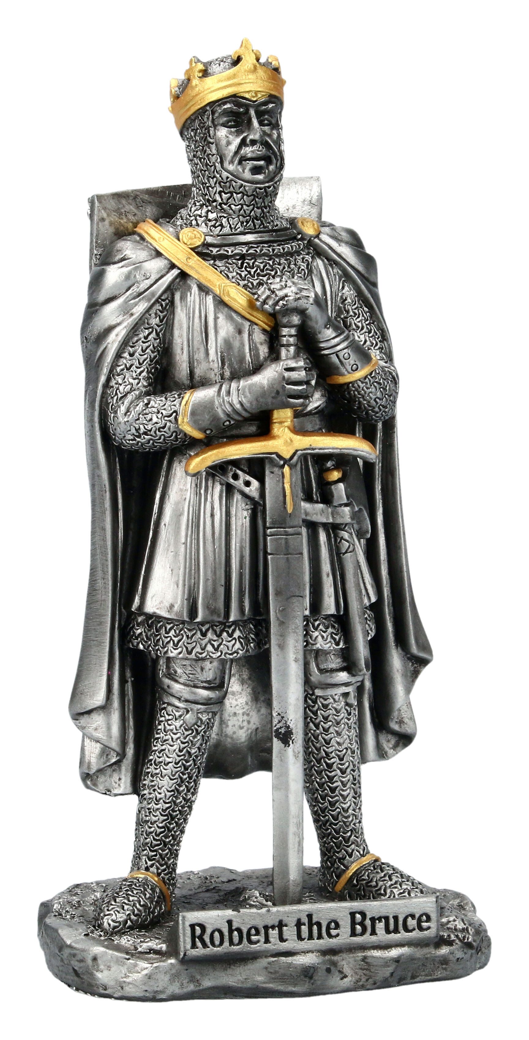 Figuren Shop GmbH Dekofigur Robert the Bruce Figur - König von Schottland - günstig online kaufen