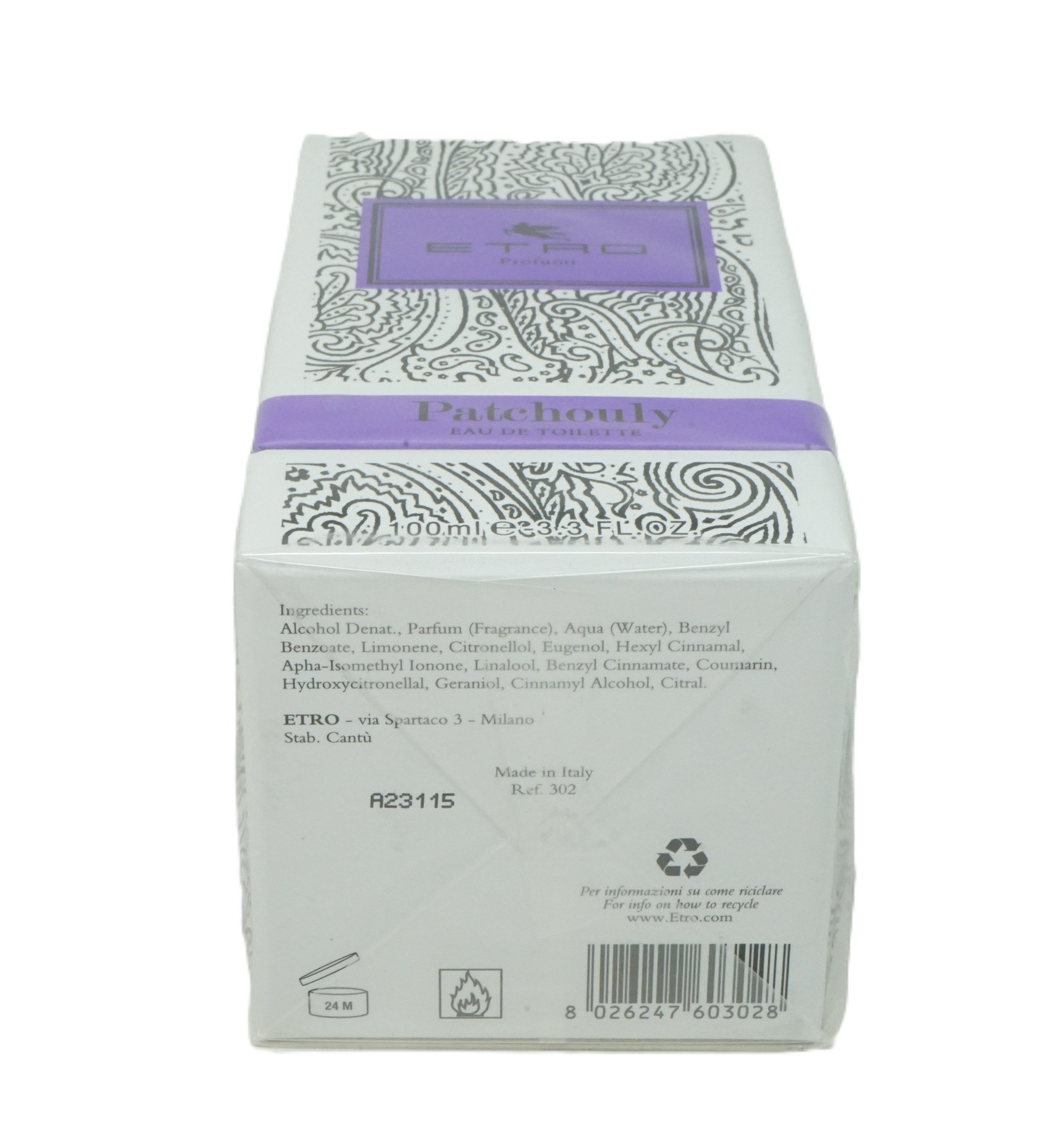 Etro Eau de Toilette Etro Patchouly Eau de Toilette 100 ml