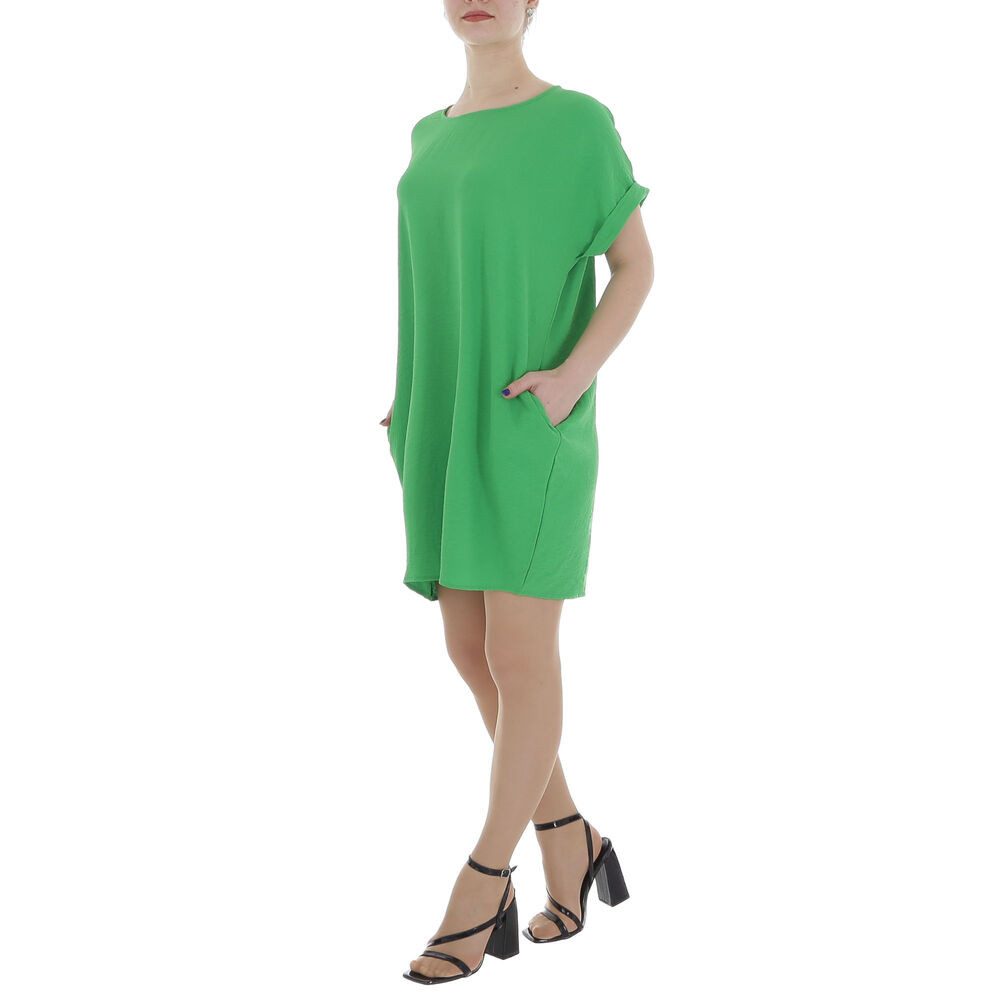 Ital-Design Tunikakleid Damen Freizeit (86164444) Kreppoptik/gesmokt günstig online kaufen