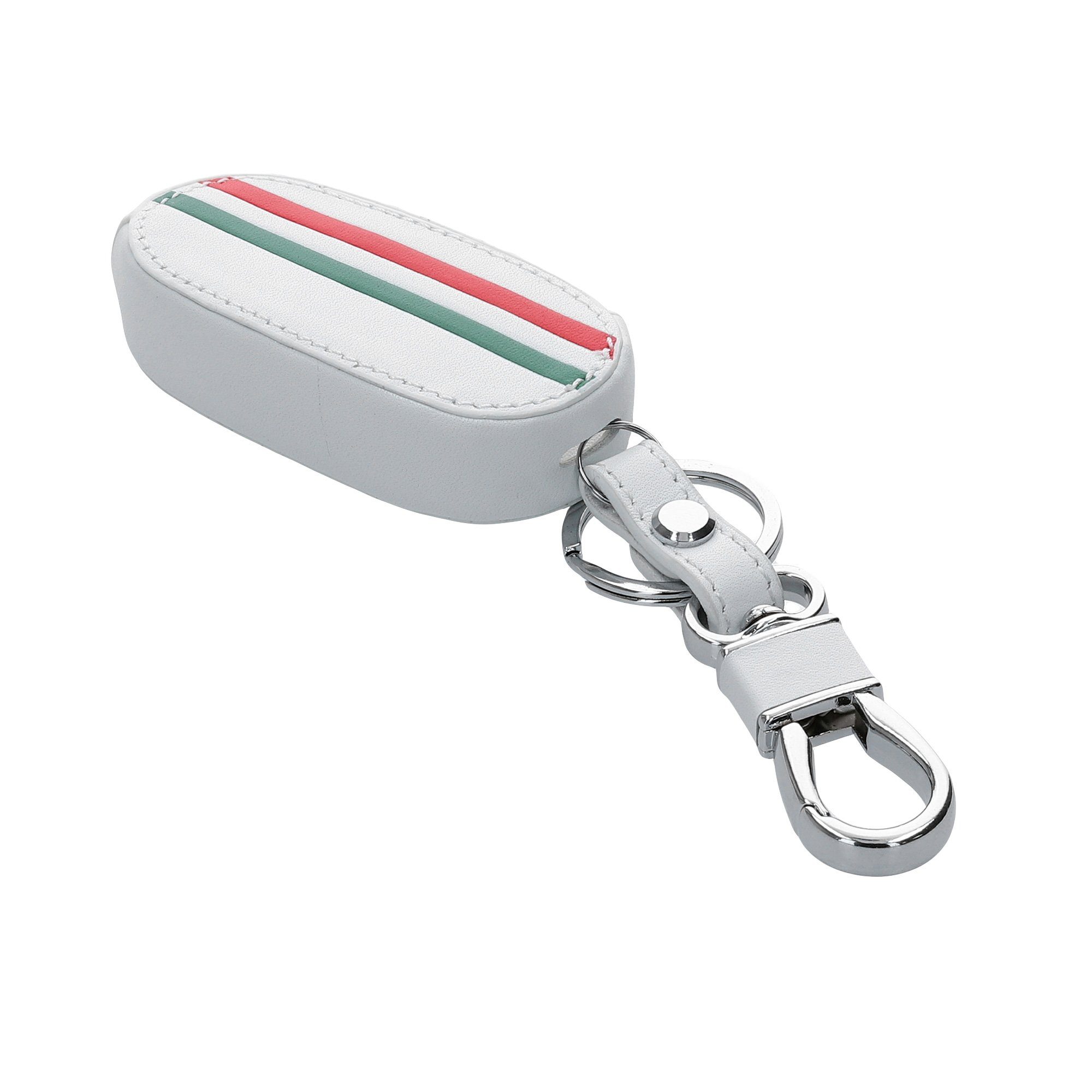 kwmobile Schlüsseltasche Autoschlüssel für Cover Fiat Schutzhülle Hülle Kunstleder Lancia, Schlüsselhülle