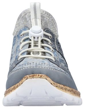 Rieker Slip-On Sneaker Slipper, Schlupfschuh mit MemoSoft-Ausstattung