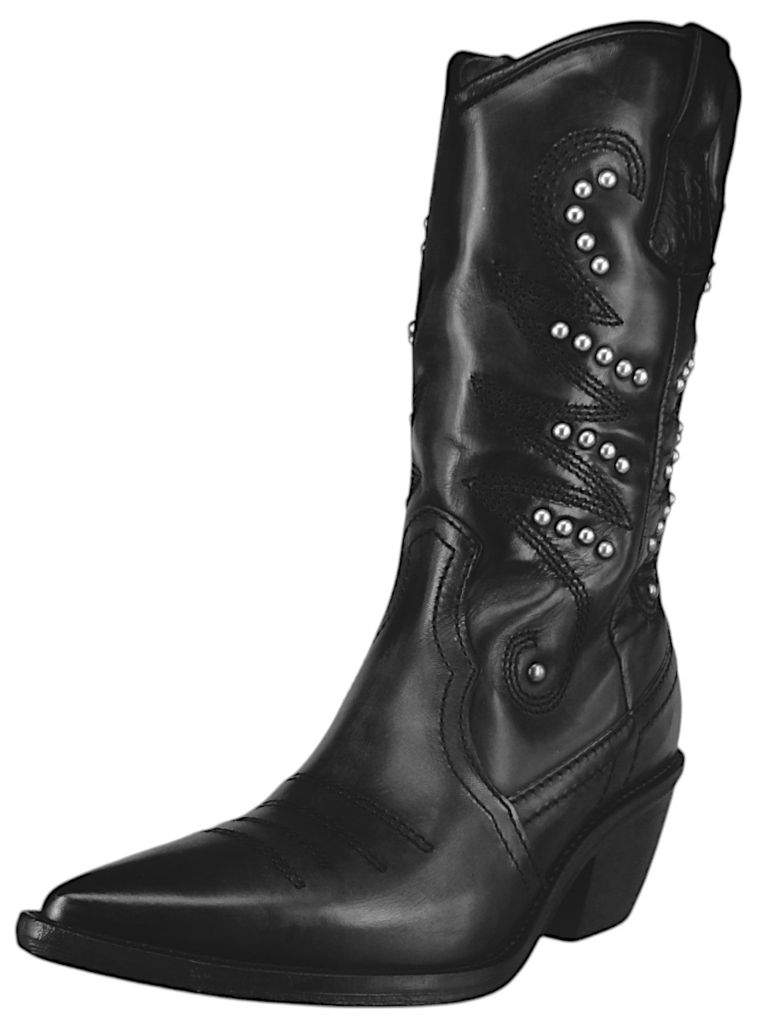 B84204-101 0001 Black Stiefel