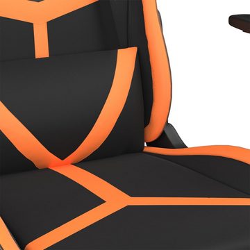 vidaXL Bürostuhl Gaming-Stuhl Schwarz und Orange Kunstleder