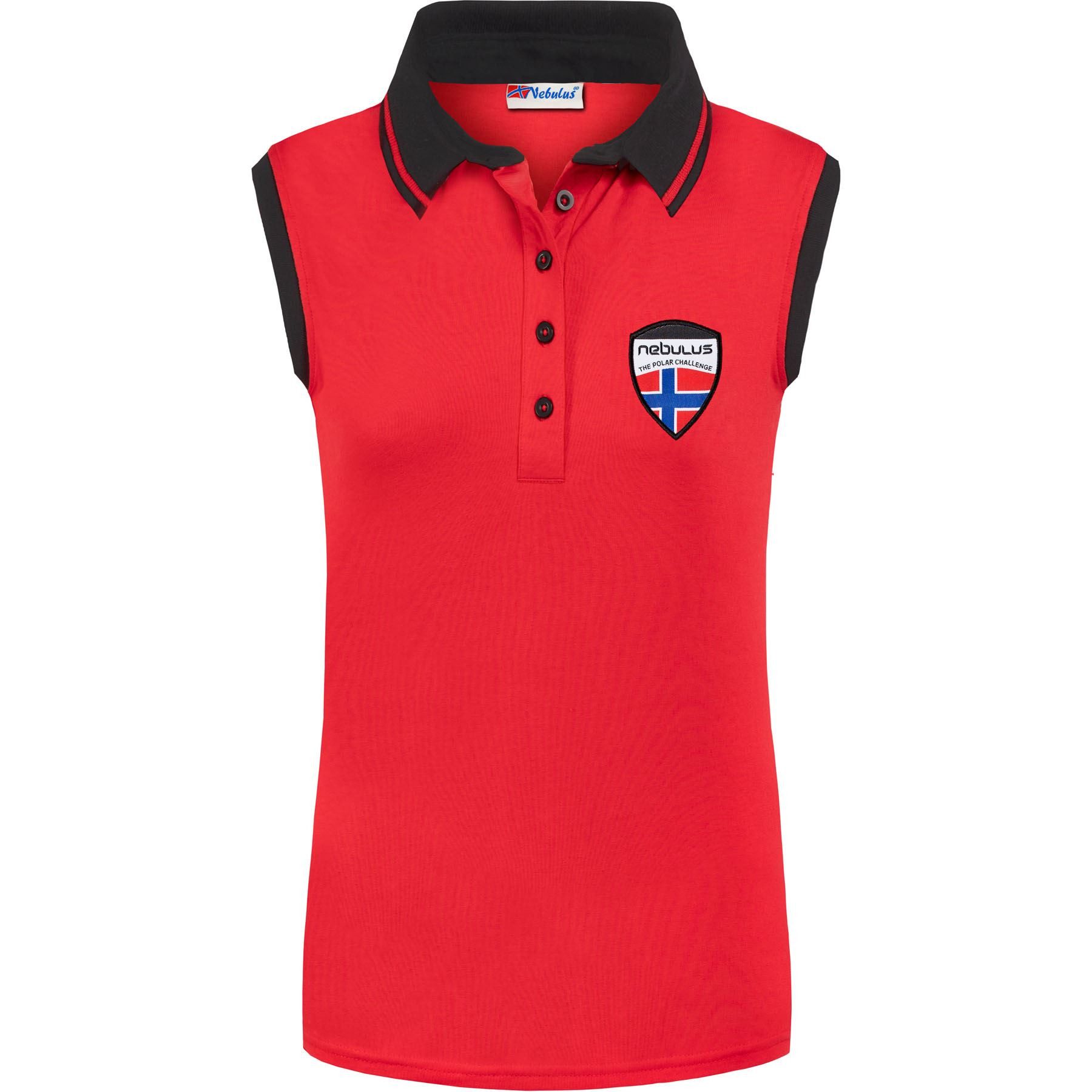 Nebulus Poloshirt, P5698 - Damen, rot, XL