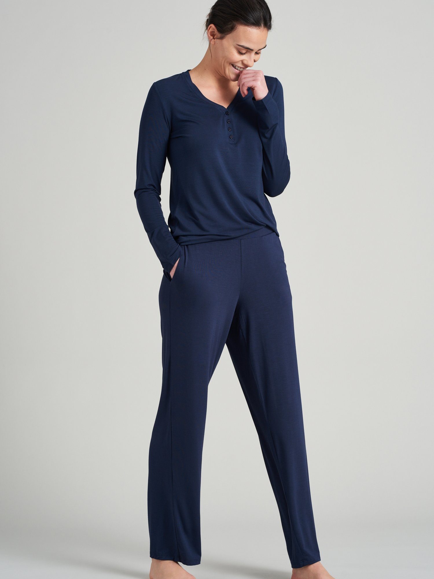 Schiesser Pyjamahose Mix Relax (1-tlg) günstig online kaufen