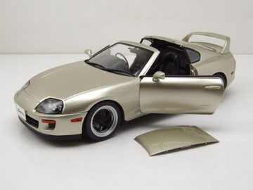 Solido Modellauto Toyota Supra MK4 A80 Targa 1998 quicksilver fx Modellauto 1:18 Solido, Maßstab 1:18