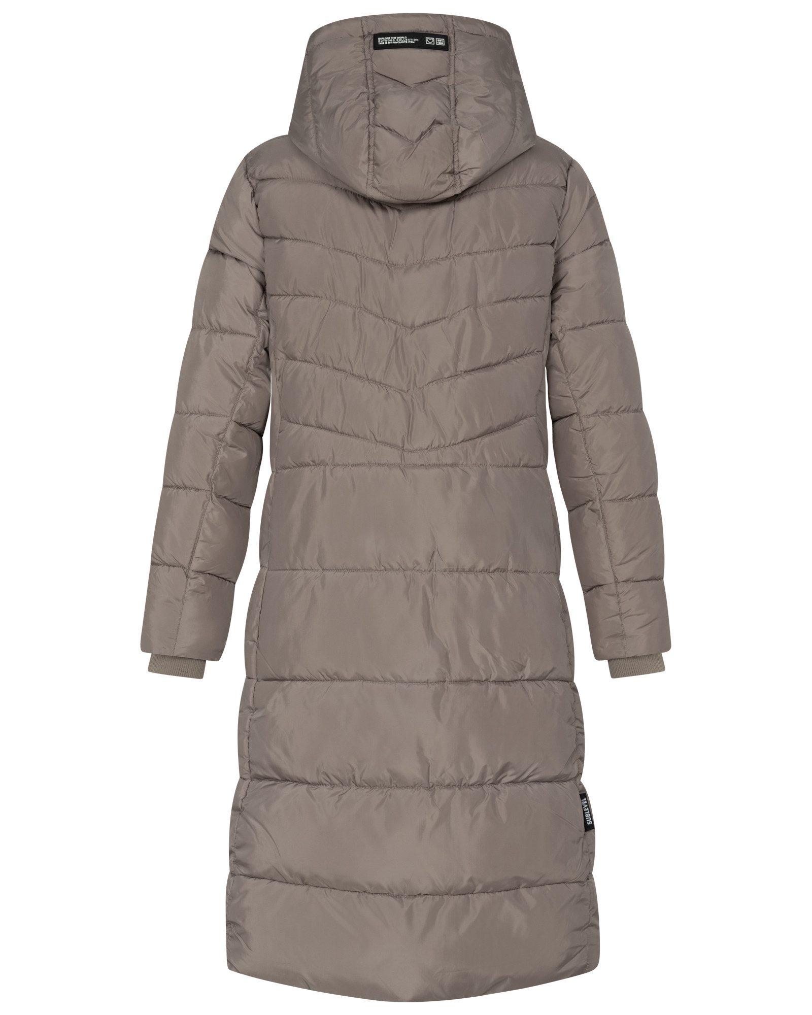 SUBLEVEL Steppmantel Damen Winter Jacke Mantel Parka Steppjacke Steppmantel günstig online kaufen