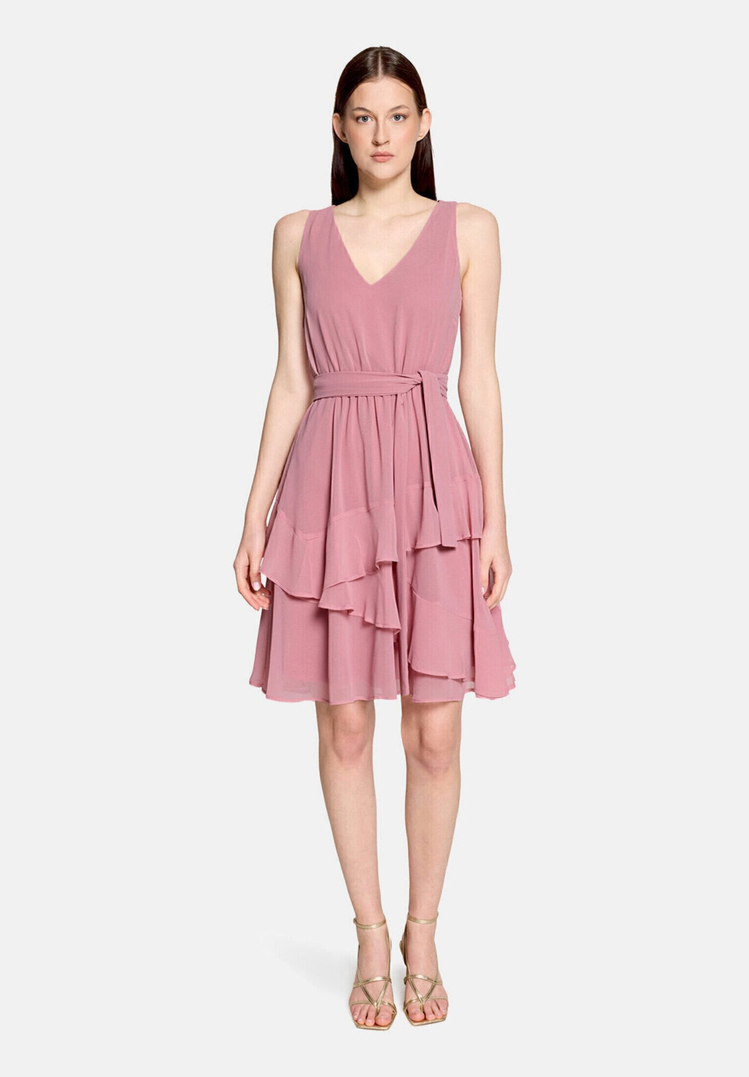 Vera Mont Cocktailkleid Damen mit Volant – Bild 2 von 5