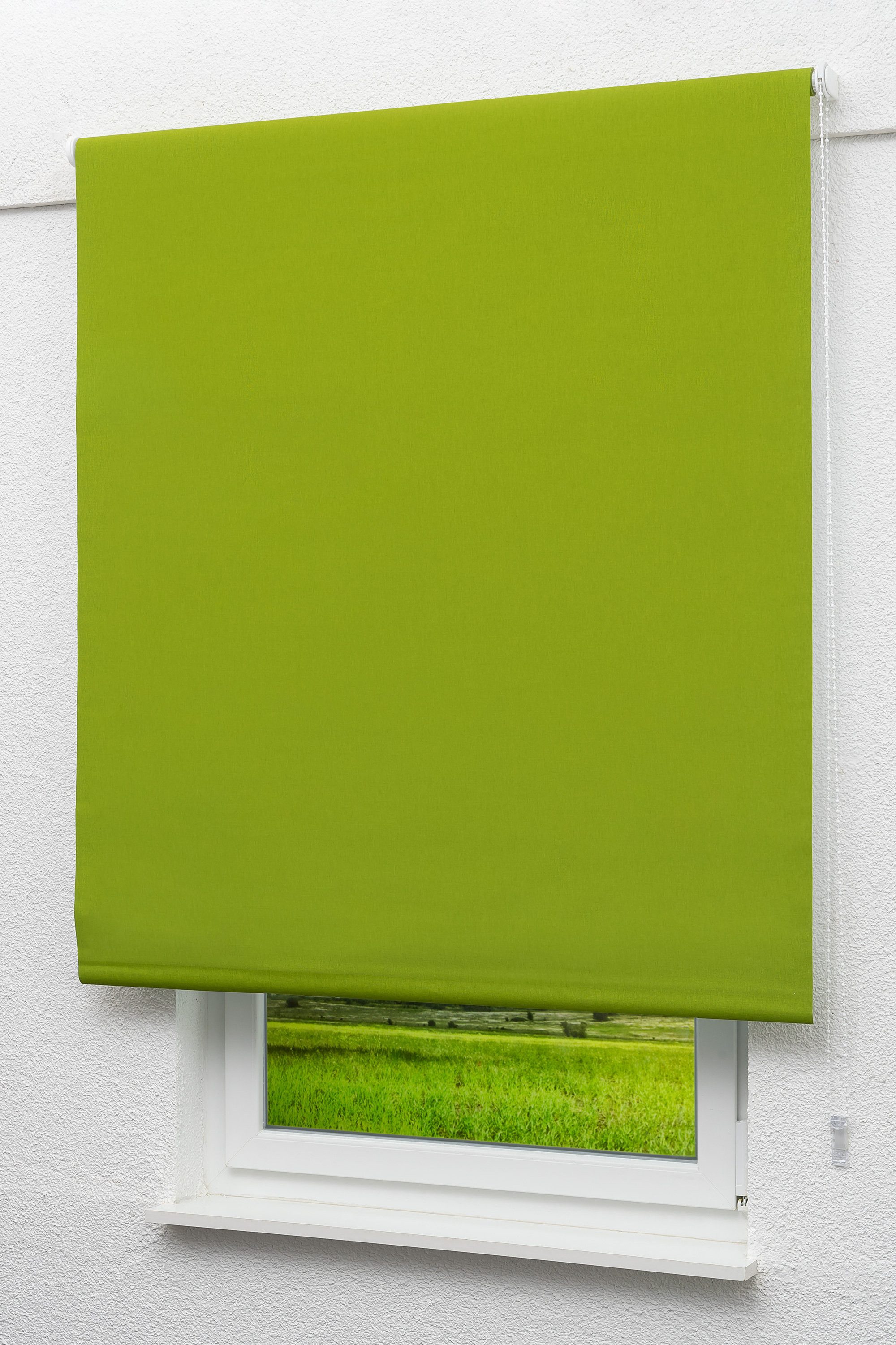Verdunklungsrollo Verdunkelungsrollo Gelbgrün, LYSEL®, abdunkelnd, HxB 190x82.5cm