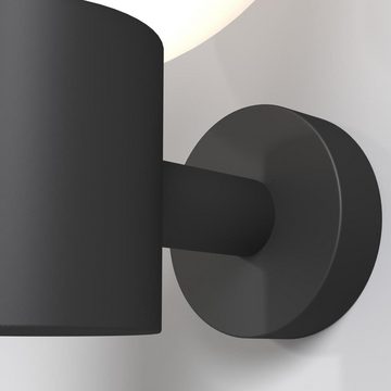 Maytoni Deckenleuchte Wandleuchte Bold in Schwarz E27 IP54 160mm, keine Angabe, Leuchtmittel enthalten: Nein, warmweiss, Aussenlampe, Aussenwandleuchte, Outdoor-Leuchte