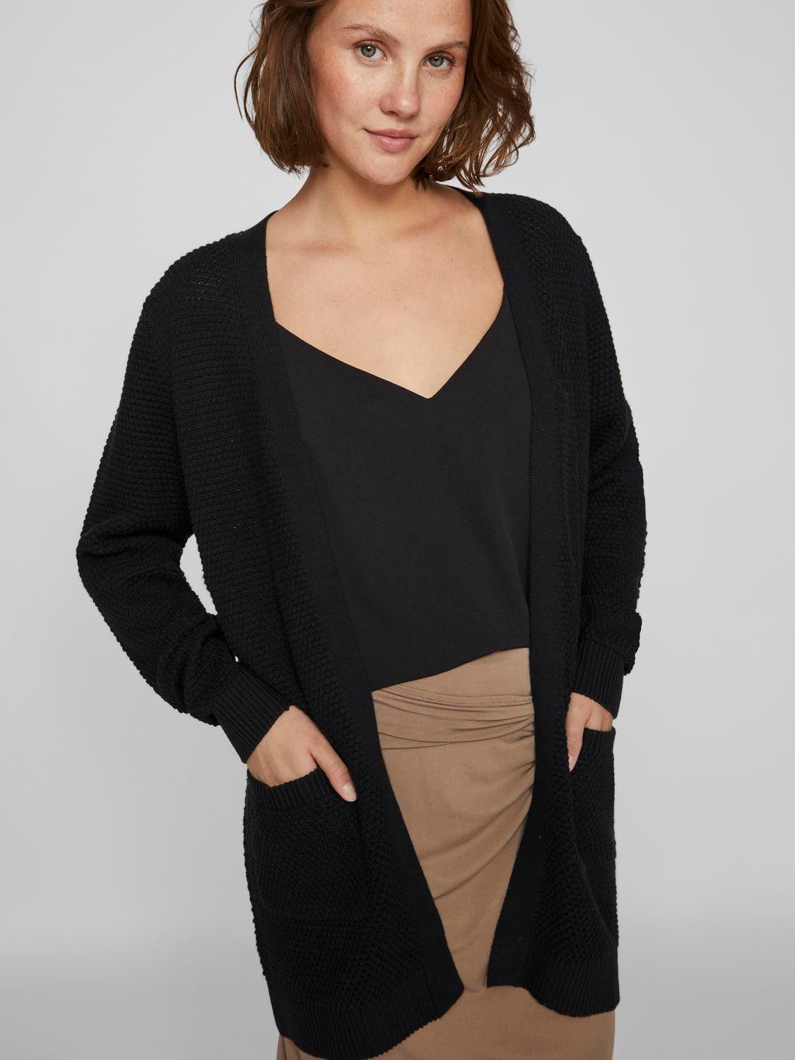 Vila Strickjacke VIDALO L/S KNIT CARDIGAN- NOOS