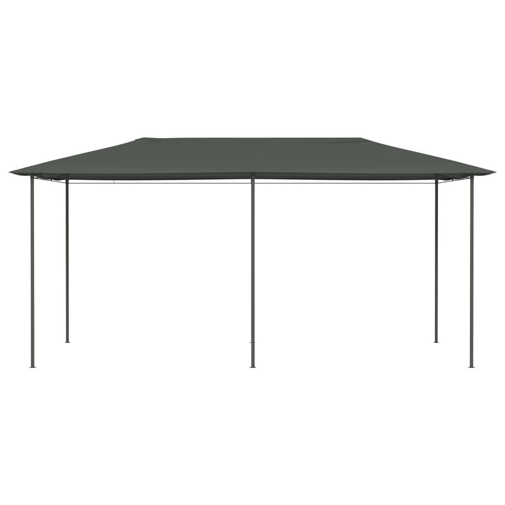 vidaXL Partyzelt Pavillon 2,98x5,3x2,59 m Grau 160 g/m²