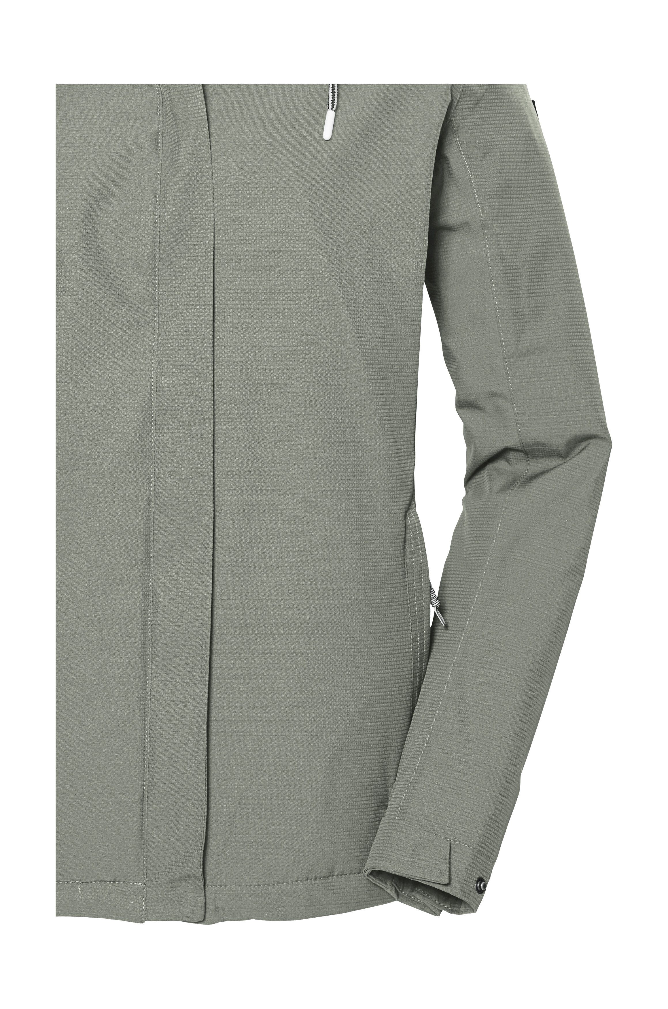 Killtec Outdoorjacke KOS 61 WMN JCKT Funktionsjacke: wasser- und winddicht, atmungsaktiv, abnehmbare Kapuze