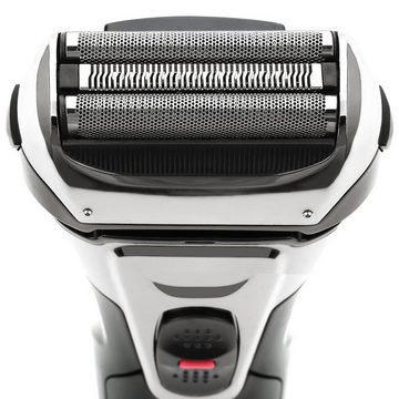 MCURO Elektrorasierer Travel Shaver, Kabelloser Bartschneider für Herren, ideal für Reisen, zum Schneiden von Haaren und Bart, kompakt, tragbar