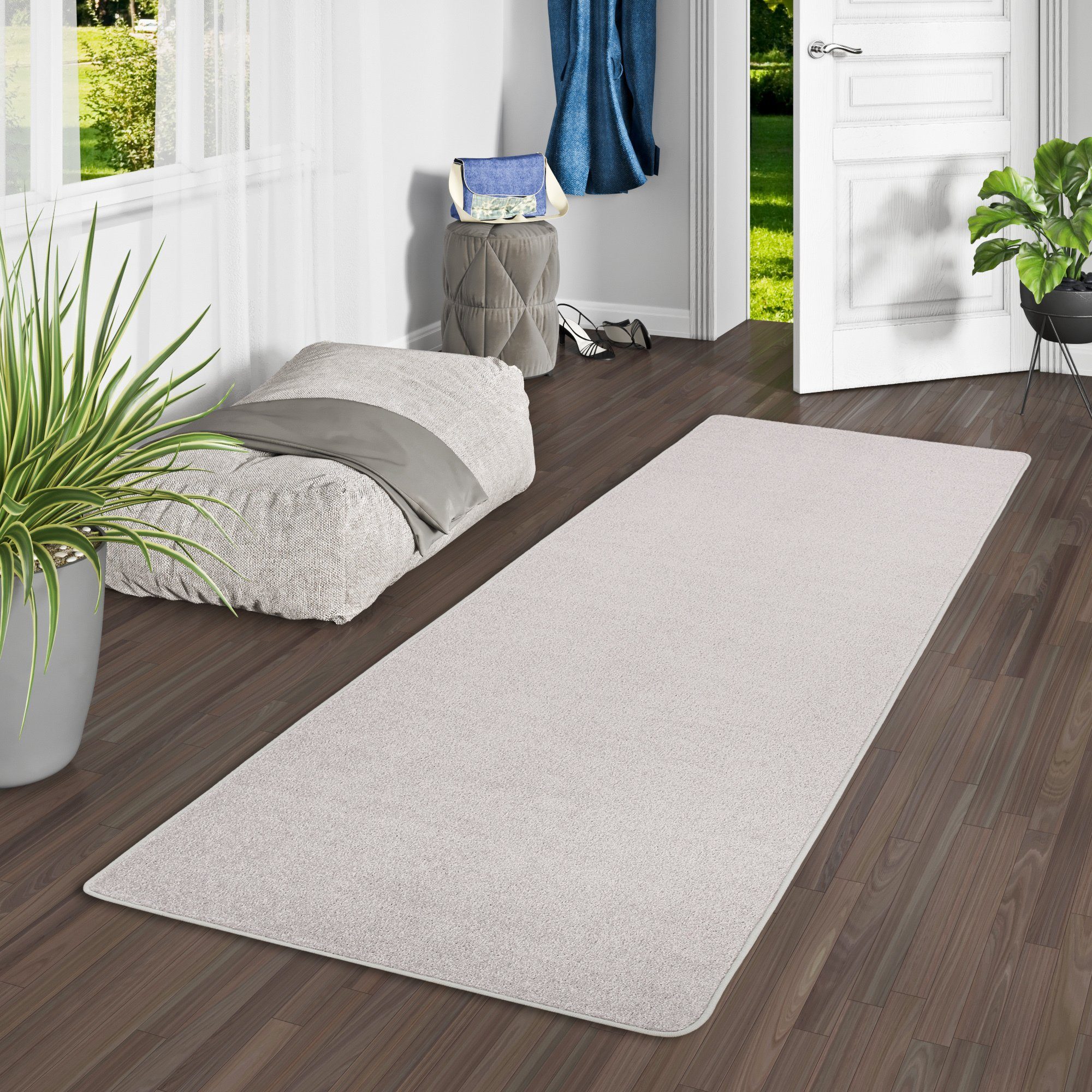 Snapstyle Veloursteppich Trend Velours Läufer Teppich günstig online kaufen