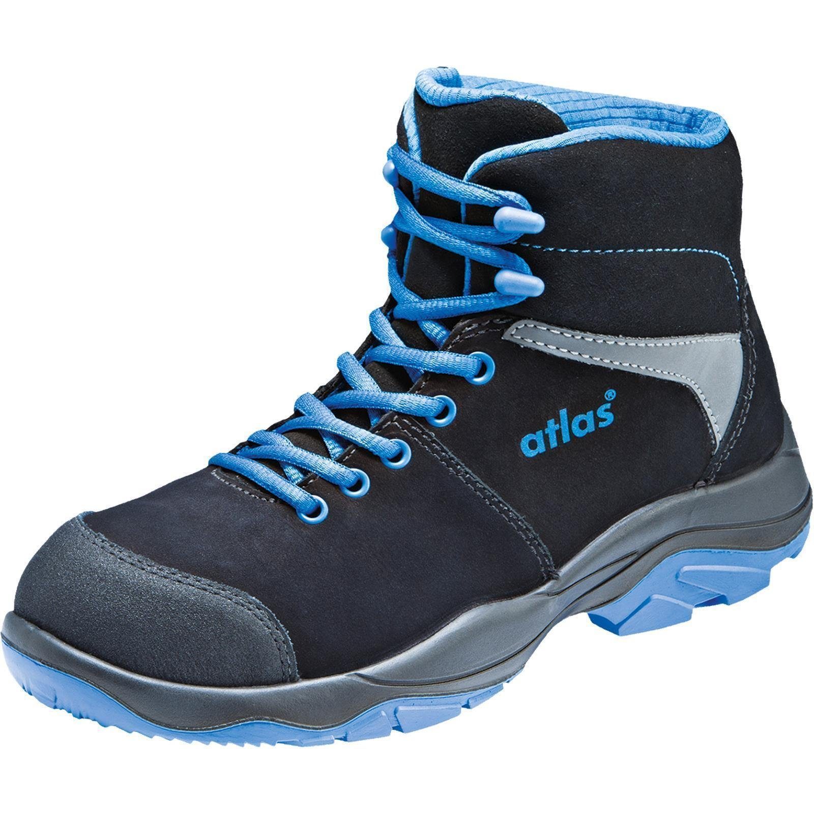 Schuhe Sicherheitsschuhe ATLAS Atlas SL 80 blue ESD EN20345 S2 Sicherheitsschuhe Arbeitsschuh