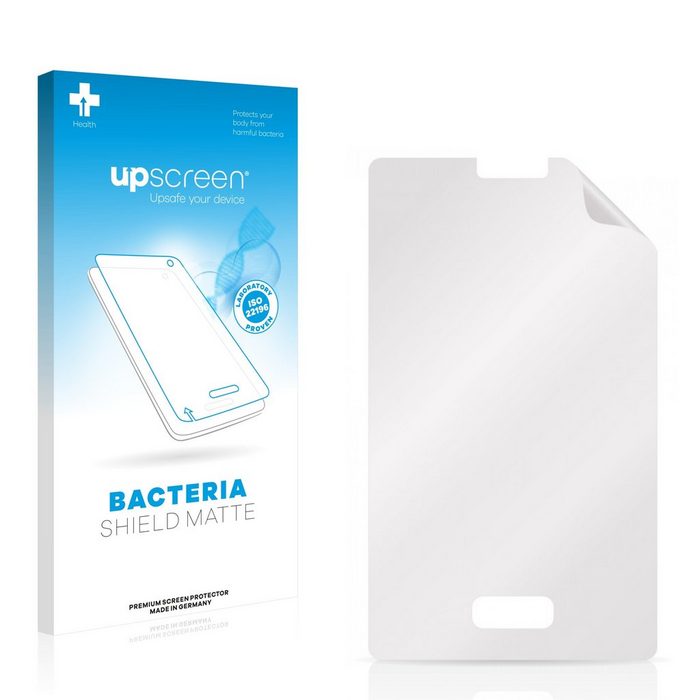 upscreen Schutzfolie für LG Electronics E400 L3 Displayschutzfolie Folie Premium matt entspiegelt antibakteriell