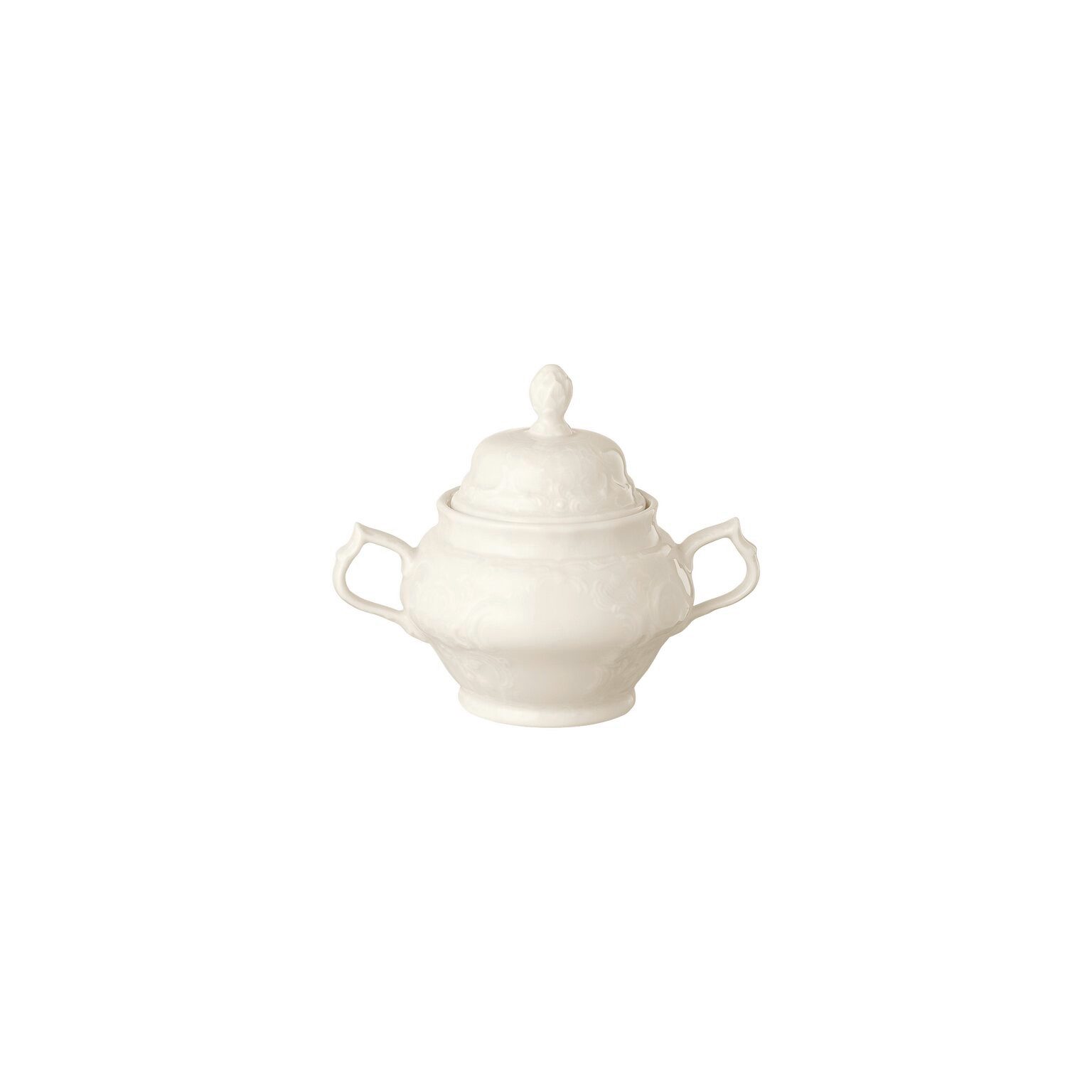 Rosenthal Zuckerdose Rosenthal Sanssouci Elfenbein Zuckerdose, Porzellan, Porzellan