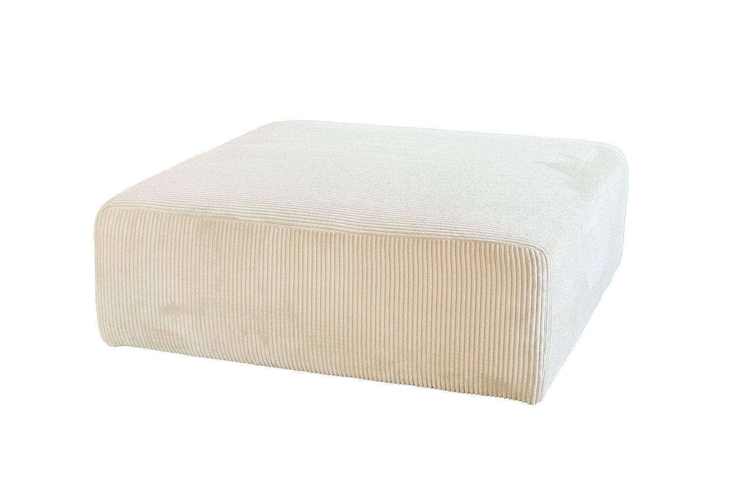 KAWOLA Hocker WIOLO SOFT, Sitzelement für Modulsofa Cord verschiedene Farbe günstig online kaufen