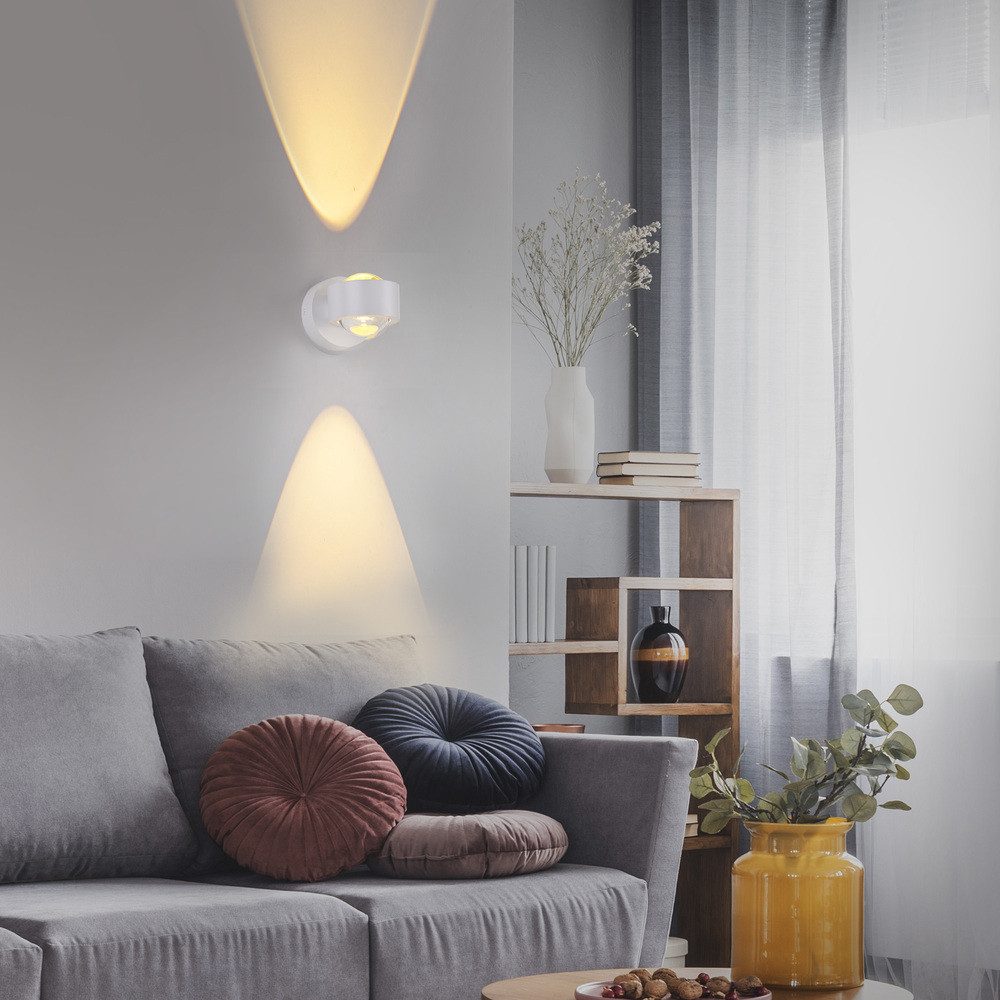 JUST LIGHT Wandleuchte LED Wandlampe AKKU-CHIA, dimmbar, 2xLED Board/1W, Wa günstig online kaufen