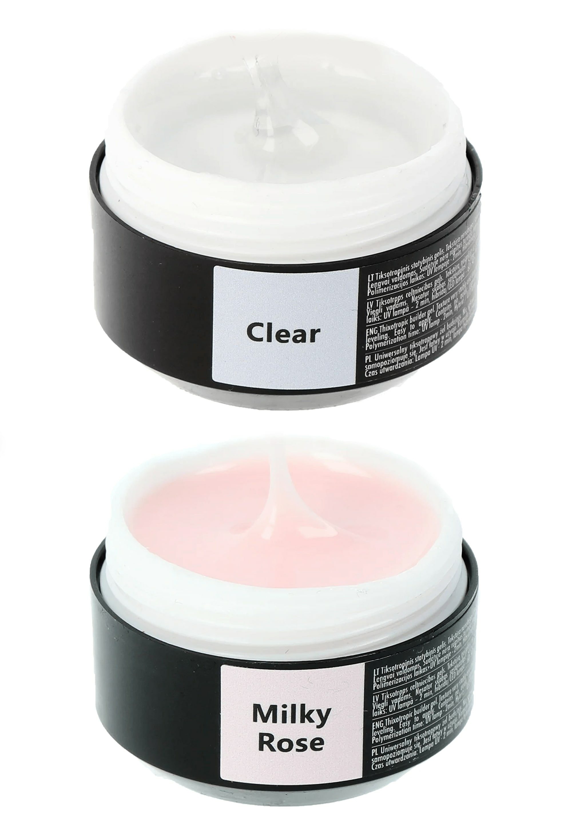 Sincero Kunstfingernägel SET Builder Gel, Ein Gel mittlerer Dichte, selbstnivellierend und thixotrop.