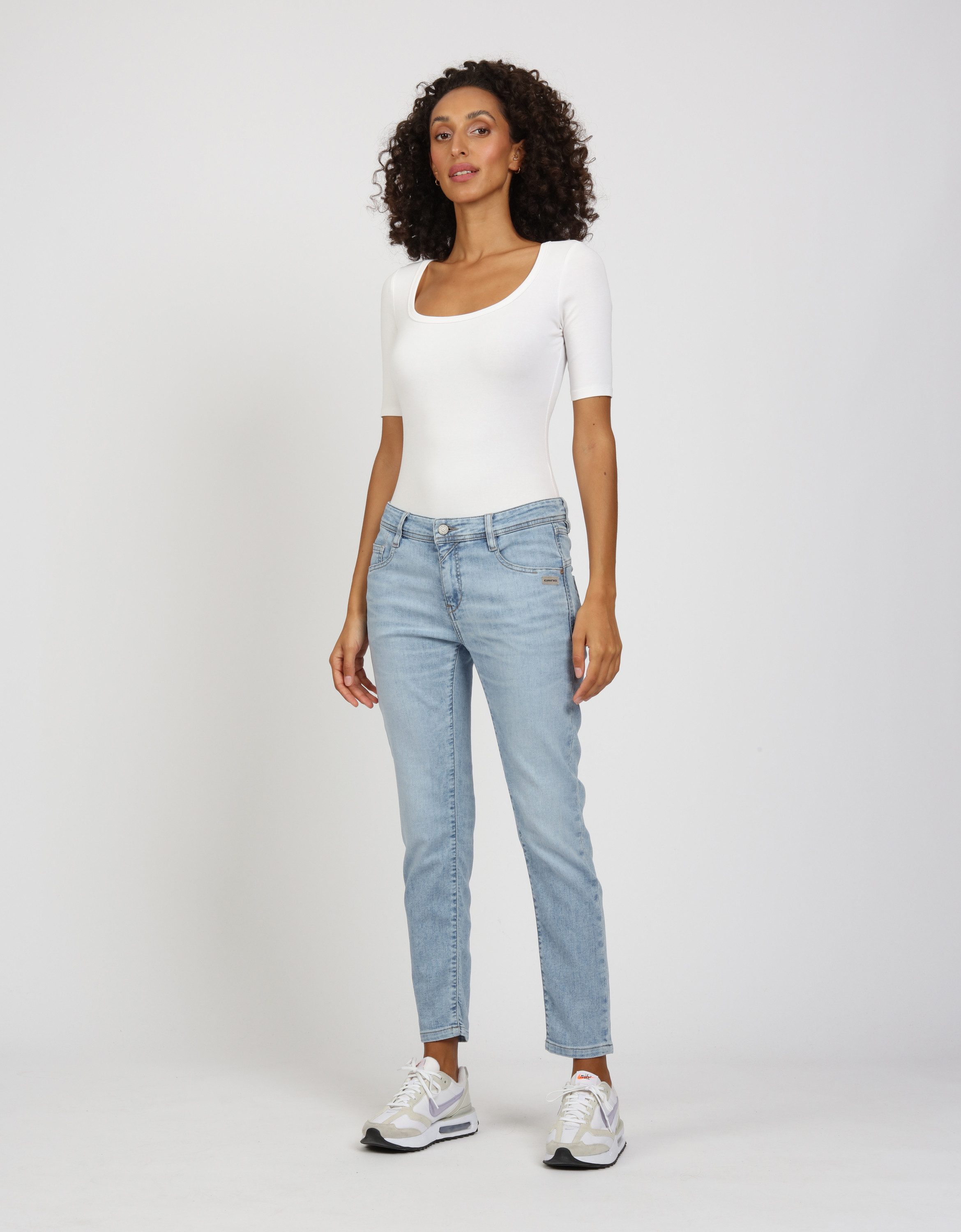 GANG Relax-fit-Jeans GANG Jeans Relaxed Fit 94AMELIE CROPPED