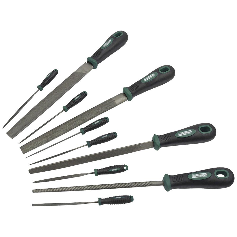 Brüder Mannesmann Werkzeuge Feile Brüder Mannesmann M61015 Brüder Mannesmann Feilensatz, 10-teilig, M61