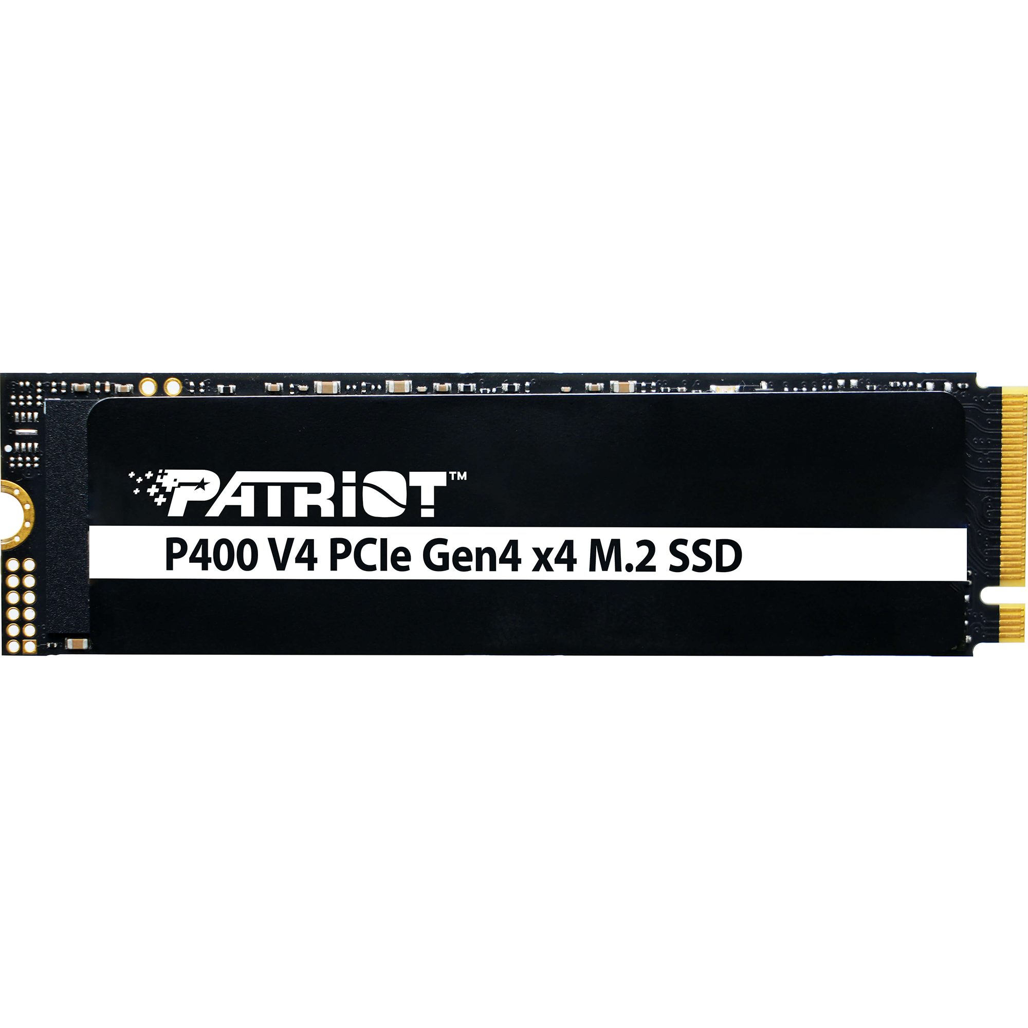 Patriot Patriot P400 V4 2 TB, SSD, (PCIe 4.0 x4, NVMe 2.0, M.2 2280) interne SSD (2.000 GB) M2" 6.200 MB/S Lesegeschwindigkeit, 5.200 MB/S Schreibgeschwindigkeit, PCIe 4.0 x4, NVMe 2.0, M.2 2280
