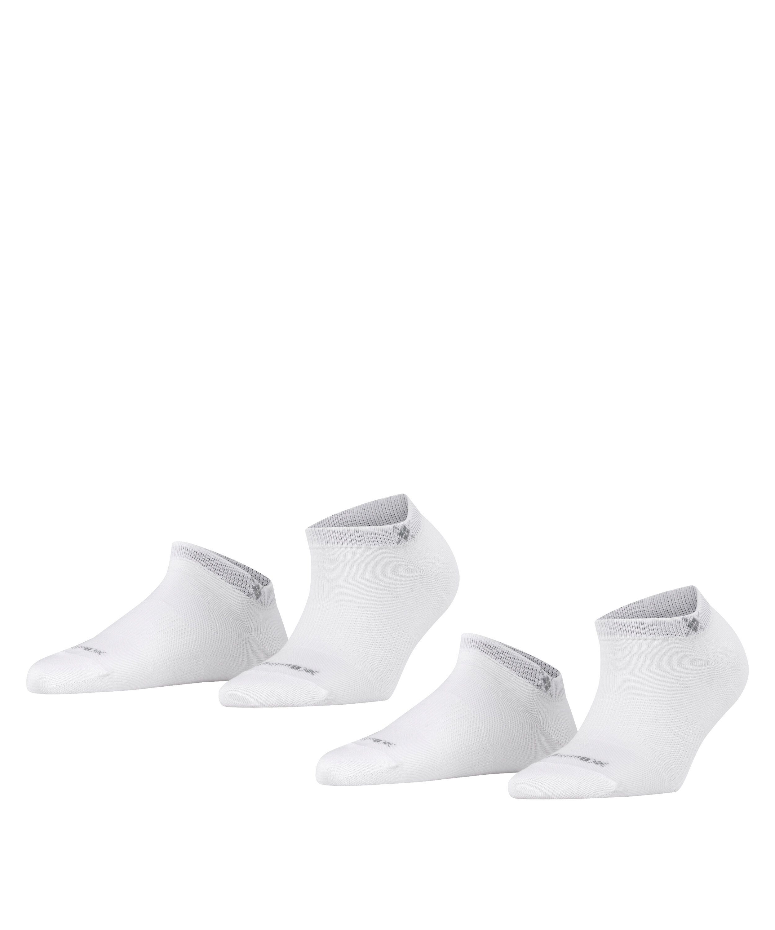 Sneakersocken aus weicher (2-Paar) Baumwolle Everyday white (2000) gekämmter Burlington 2-Pack