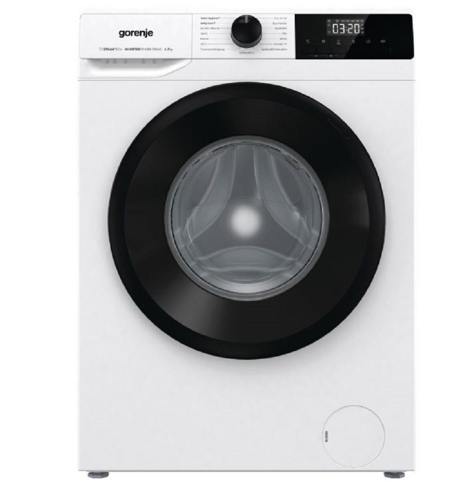 GORENJE Waschmaschine Dampffunktion Vorwaschen Baumwolle W2NHPI74SCPS/DE EEK: weiß C