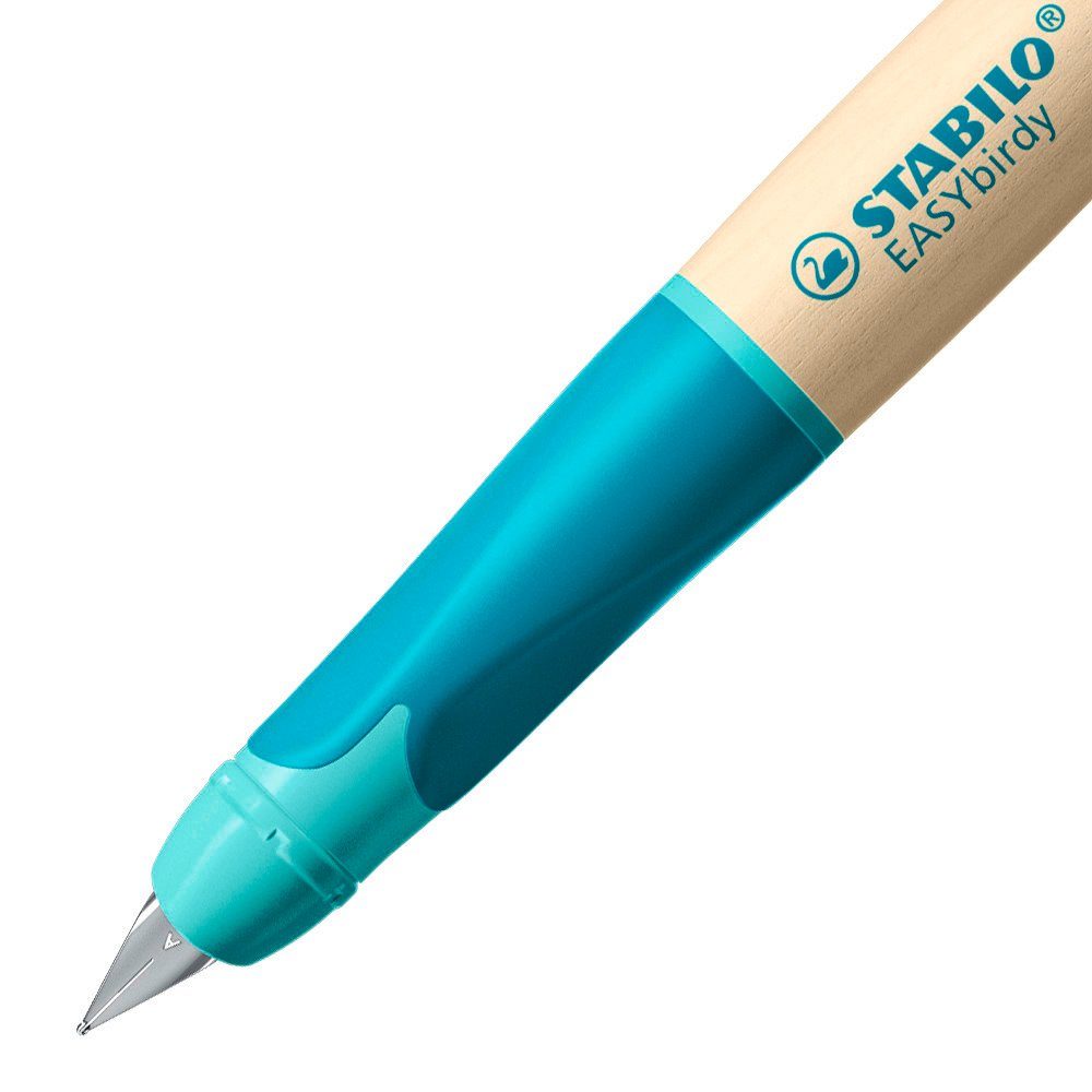 STABILO Füller EASYbirdy Timber Ergonomischer Schulfüller - Feder A - Rechtshänder -