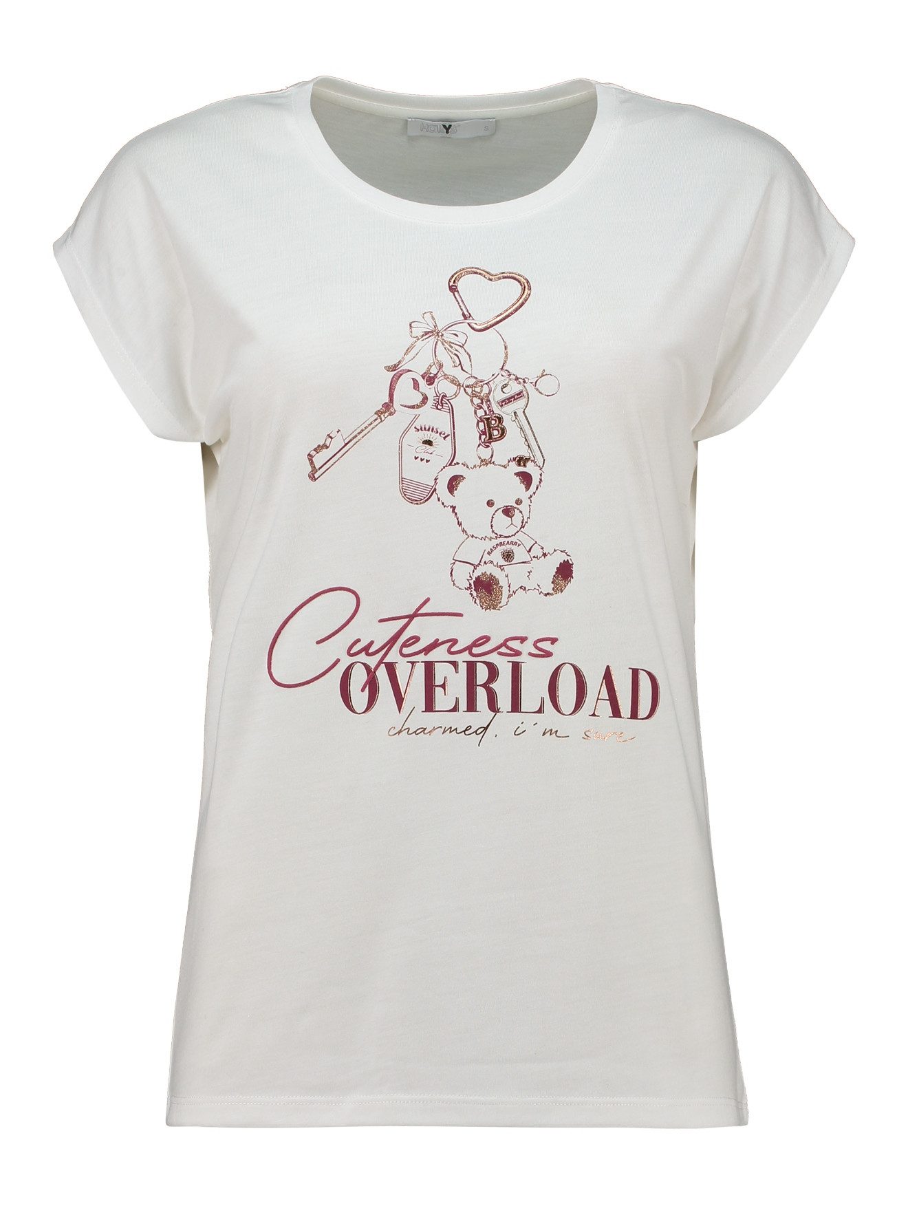 HaILY’S T-Shirt SS P TP La44mmy, white