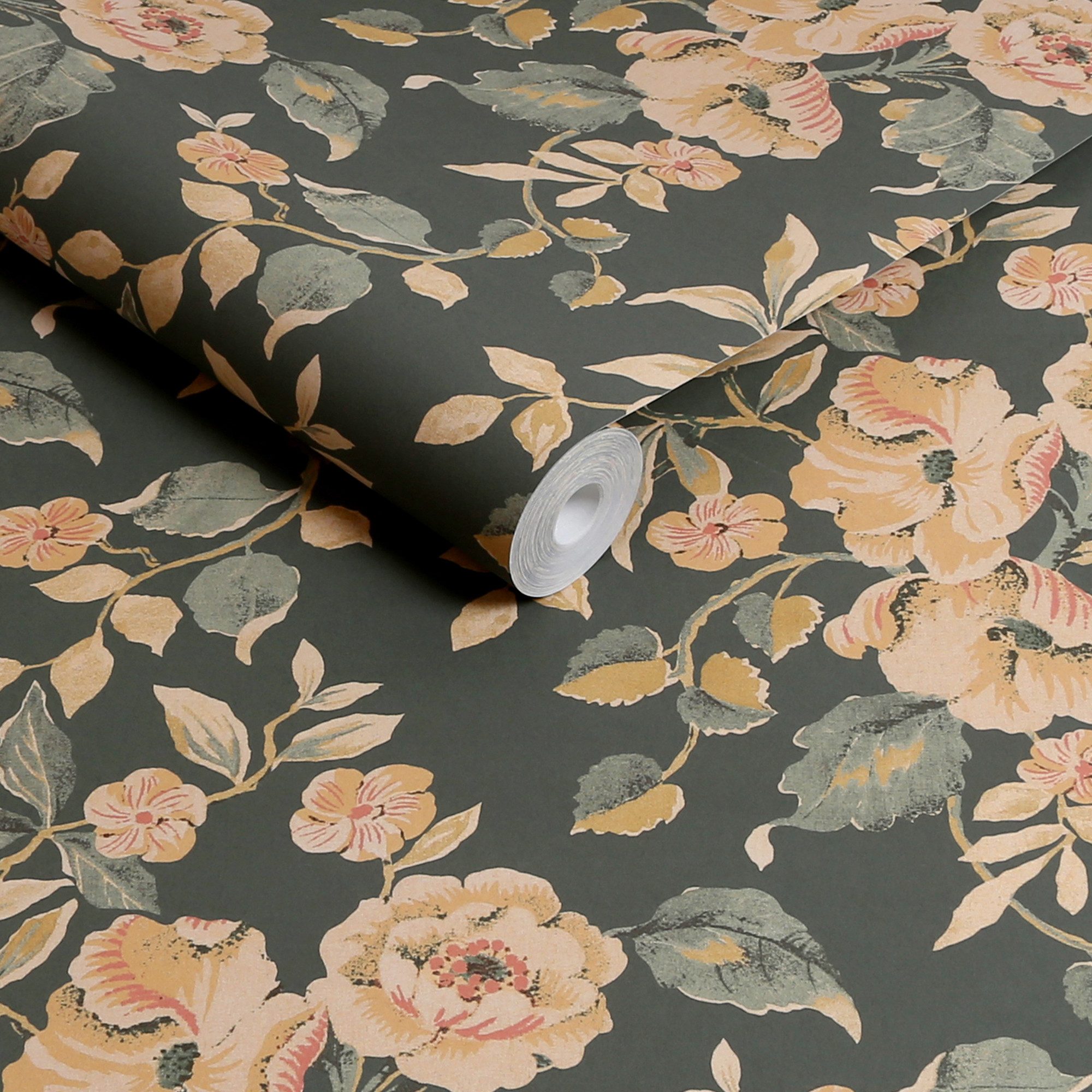 LAURA ASHLEY Vliestapete Alyworth Trail Fern, günstig online kaufen