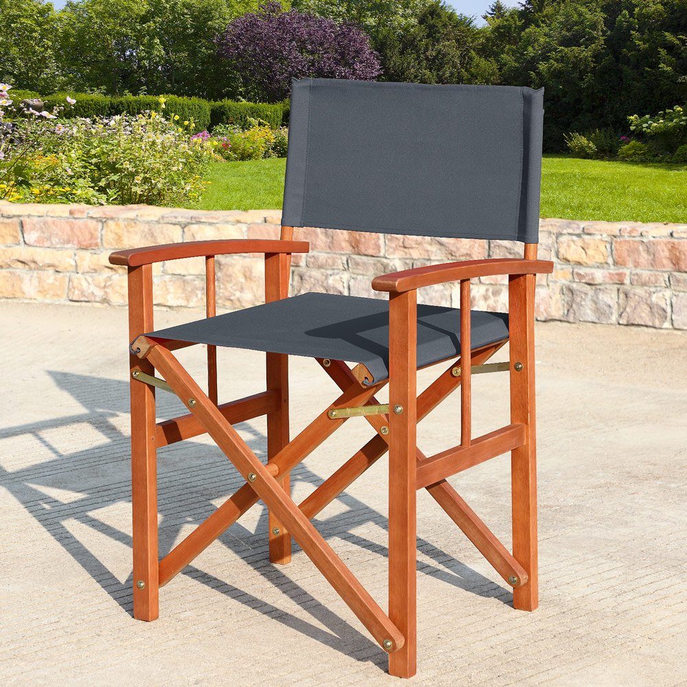 Casaria Regiestuhl Cannes (1 St), Anthrazit günstig online kaufen