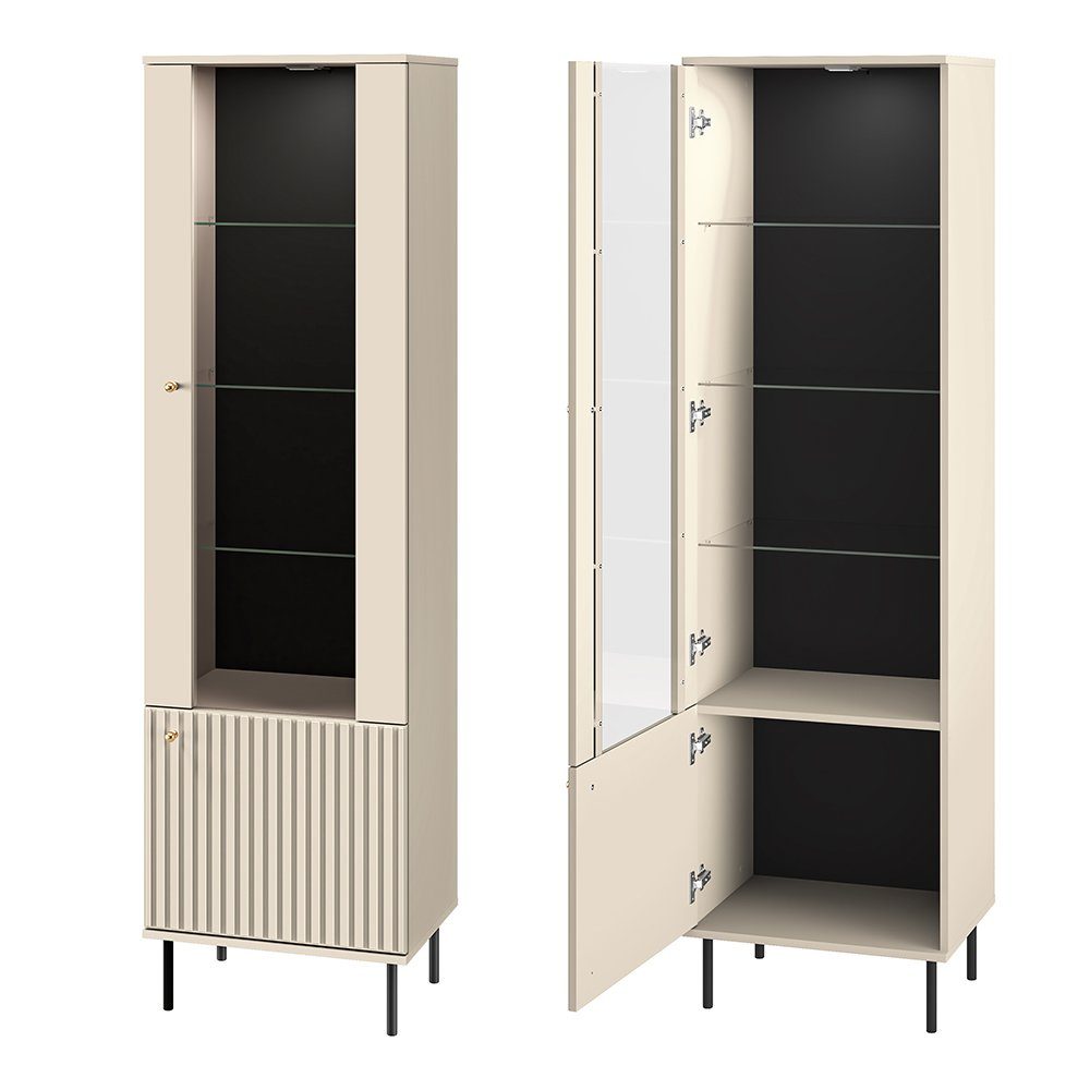 Lomadox Wohnzimmer-Set SALOU-131, (Mega-Spar-Set, 5-St., 5-tlg), in kaschmi günstig online kaufen