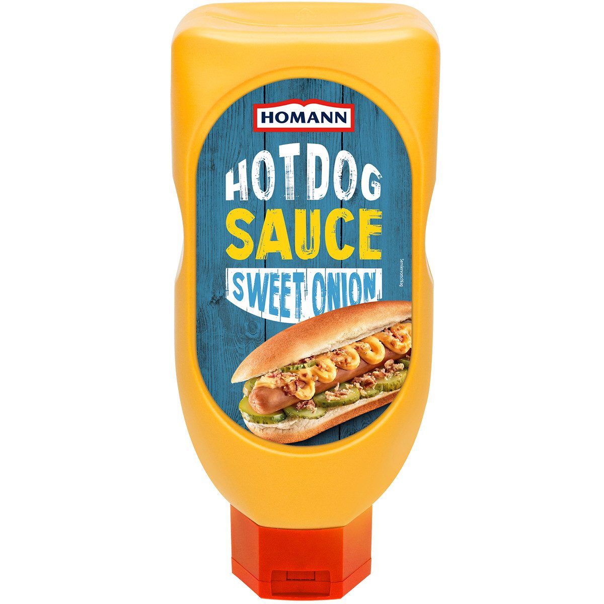 Homann Saucen, Homann Hot Dog Mayonnaise Sauce Kopfstehflasche Snack Sauce 430ml