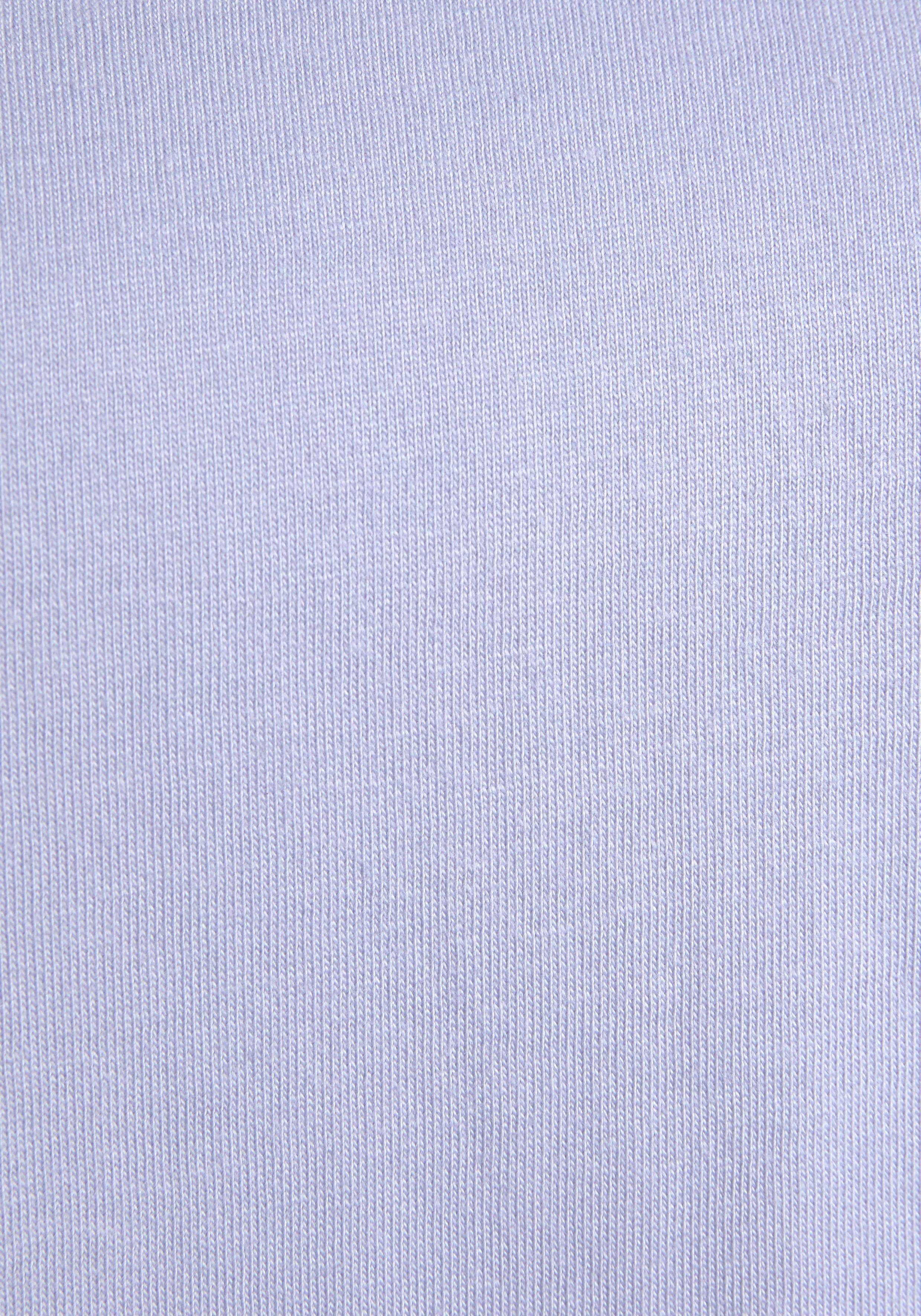 Vivance Dreams Capri-Pyjama (2 Stück) tlg., dunkelblau-geblümt 1 gemusterter mit Schlafhose