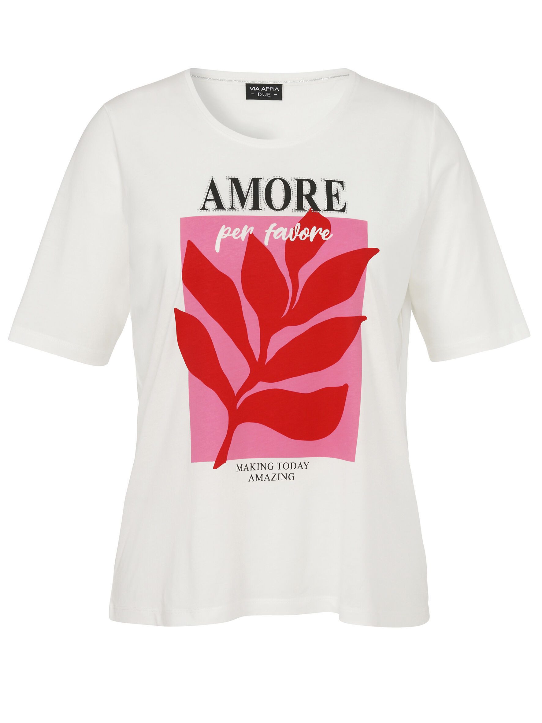 VIA APPIA DUE Print-Shirt (1-tlg) Große Größen