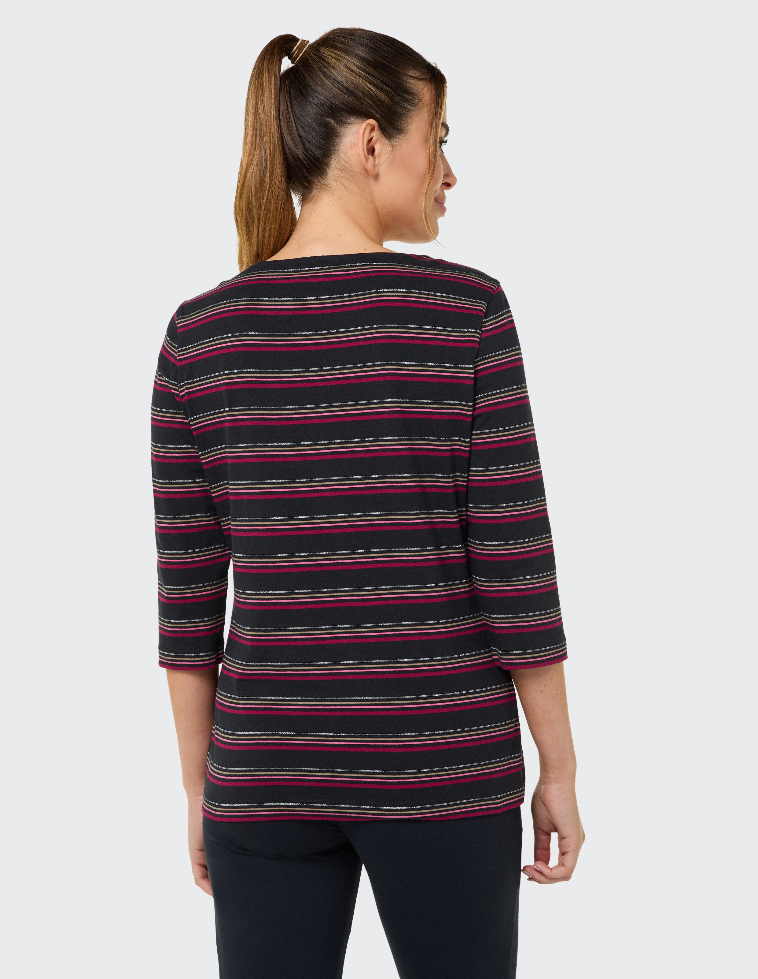 Joy Sportswear T-Shirt D T-SHIRT GINA 3/4 ARM 3/4-Ärmellänge, sportlicher Stil, für Freizeit und aktive Tage