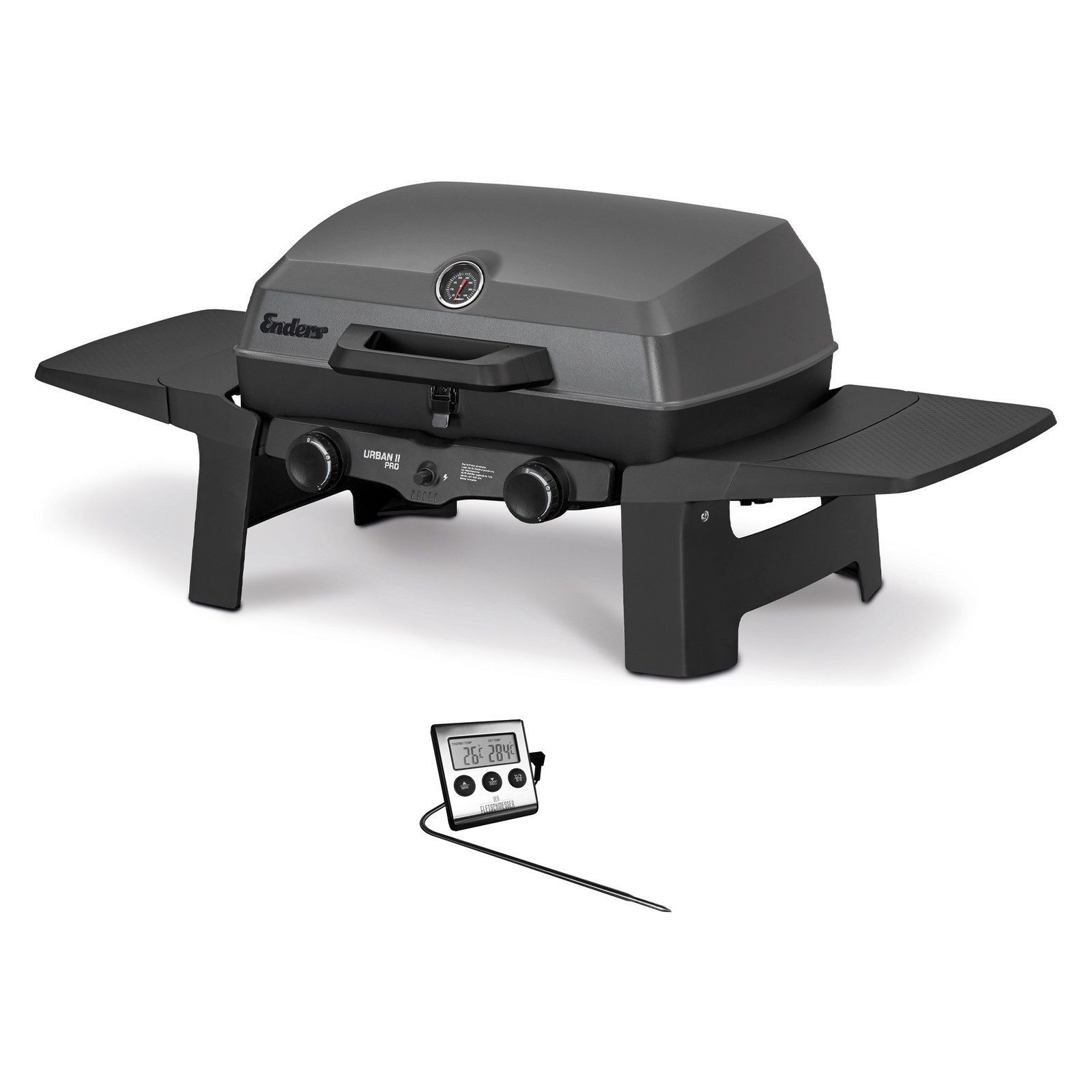 Enders® Gasgrill Tisch-Gasgrill URBAN II PRO inkl. Thermometer