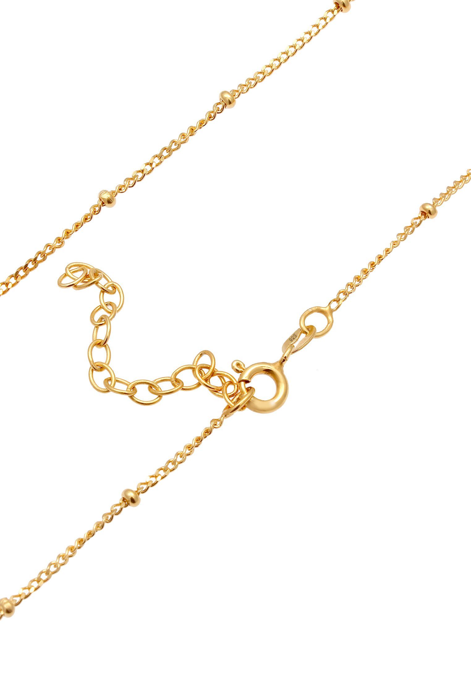 Elli Choker Choker Y-kette Kugelkette Basic 925 Silber