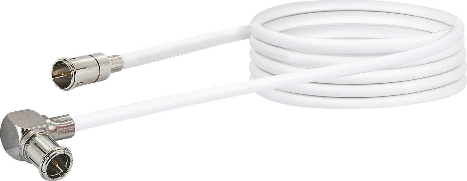 Schwaiger MMC15 052 Telefonkabel, F-Quick-Stecker, (150 cm), 2-fach geschirmt