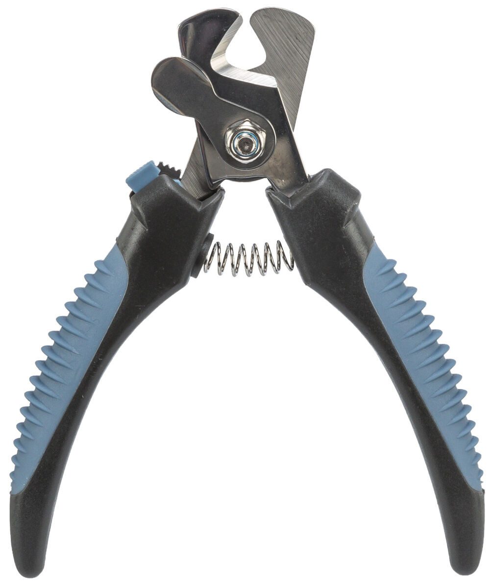 TRIXIE Krallenschneider Krallenschere - dunkelgrau/blau - 13 cm