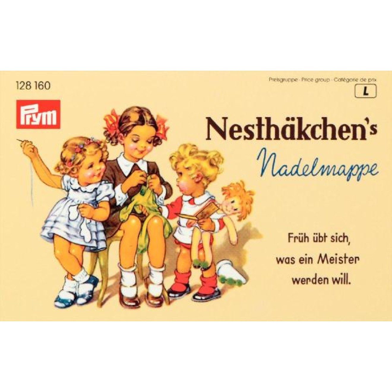 Prym Stricknadeln Sortiment Näh/Stopfnadel sortiert silberfarbig 29 St