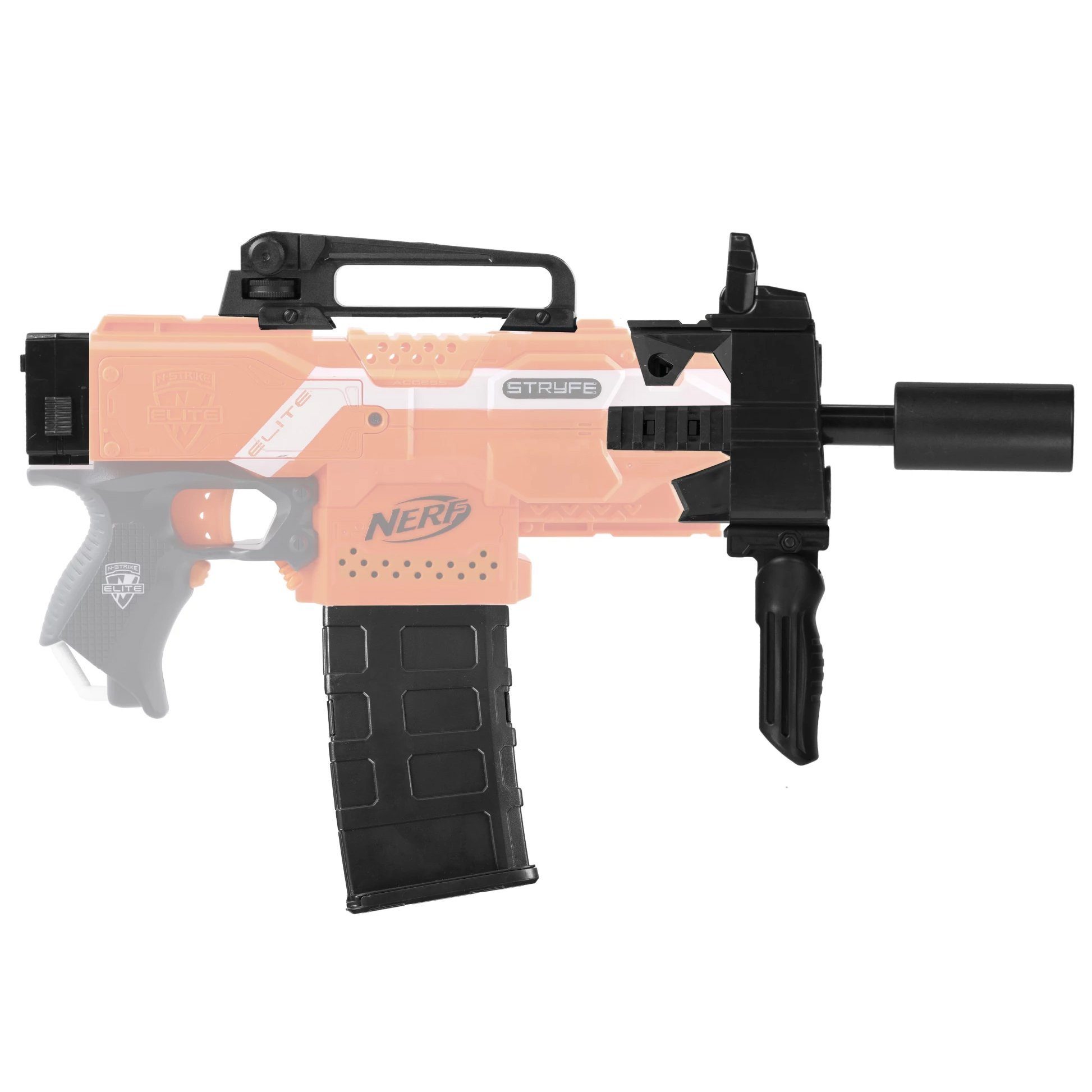 Blaster SMG-Kit 2: Silencer Gun, schwarz