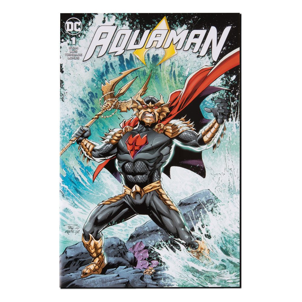 McFarlane Toys Actionfigur DC Direct Page Punchers & Comic Ocean Master (Aquaman) 18 cm