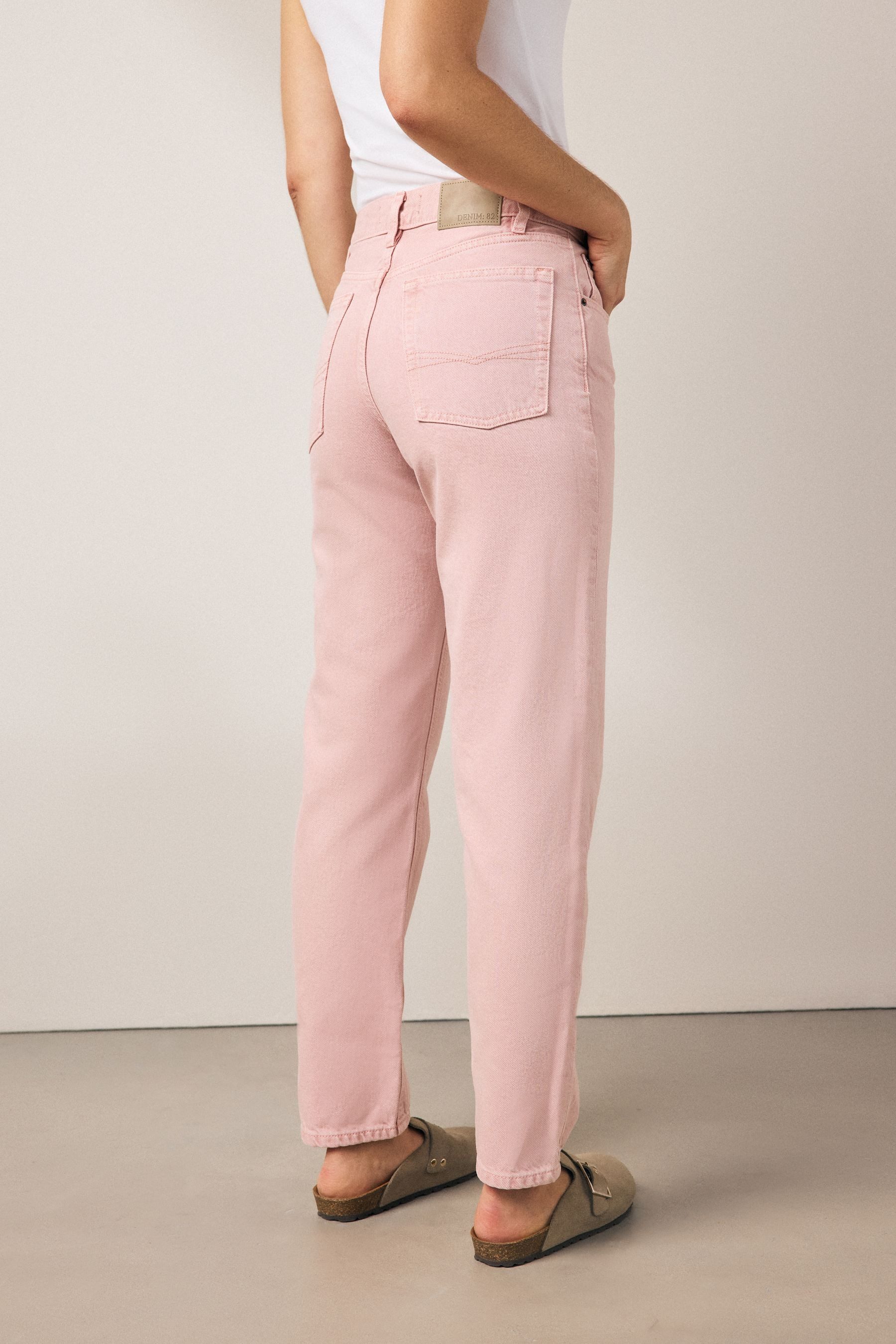 Next Mom-Jeans Column Mom-Jeans aus 100 % Baumwolle (1-tlg)