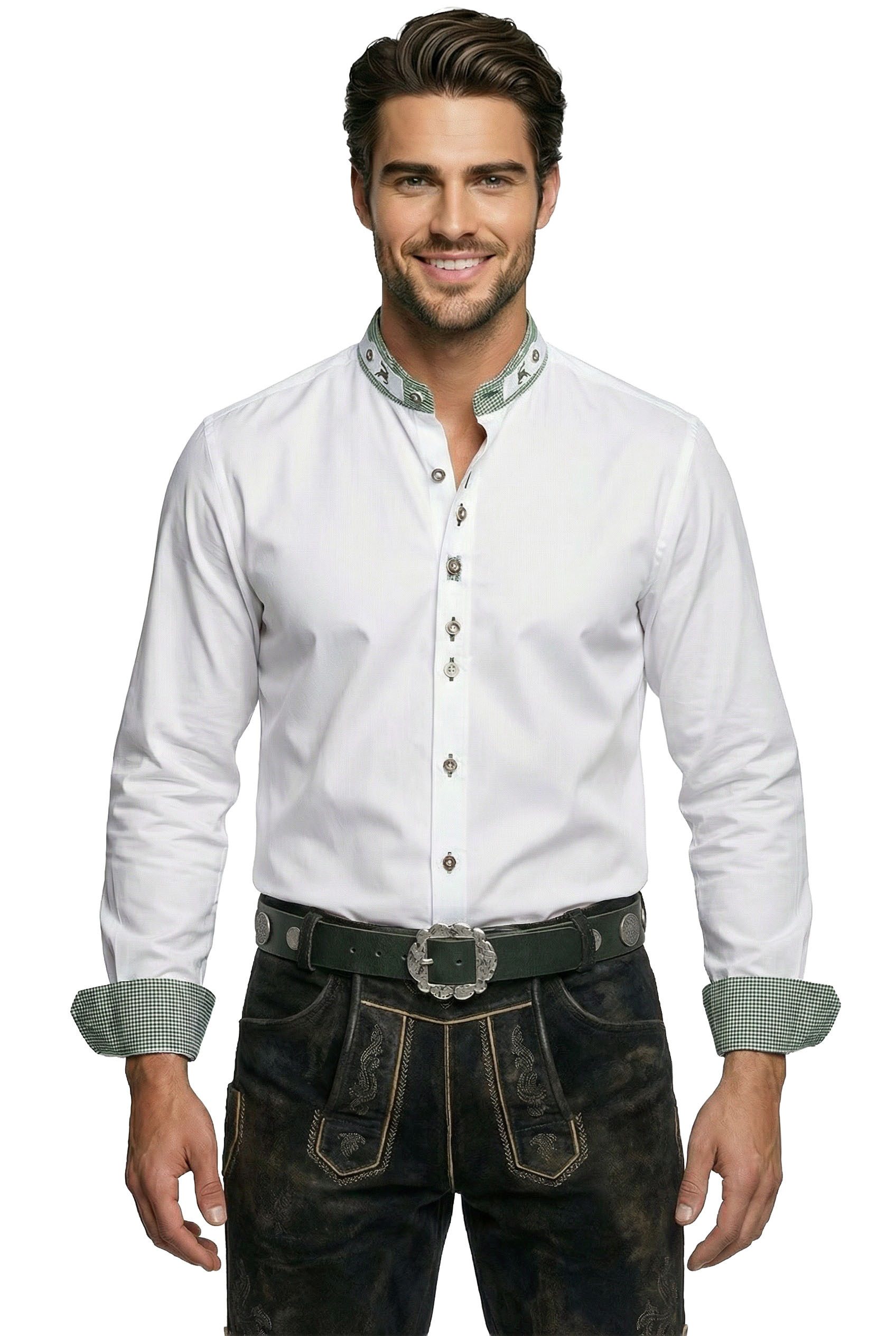 Moschen-Bayern Ledergürtel Trachtengürtel Damen Herren Damengürtel Herrengürtel Ledergürtel Grün