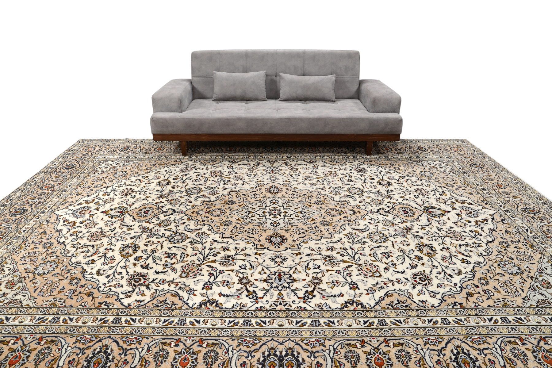 Carpet Avenue Teppich Keshan 403x293, Rechteck, Höhe: 9 mm